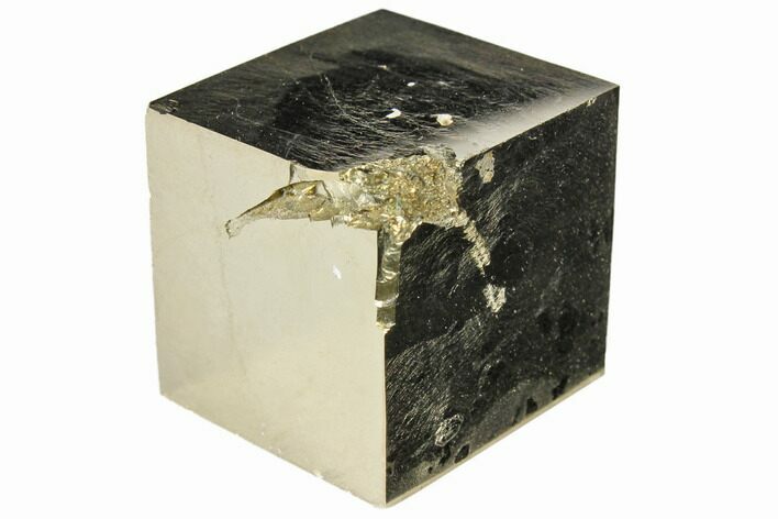 Bargain, Shiny, Natural Pyrite Cube - Navajun, Spain #118321